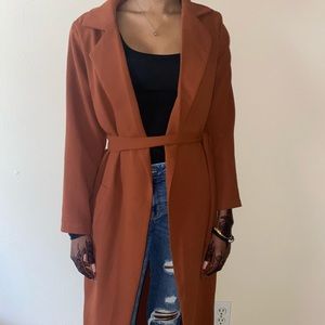 Zizi Boutique Trench Coat SZ S